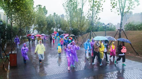 公益在路上，環(huán)保在心中！湘江電纜贊助并參與2016年綠行家20公里公益徒步籌款